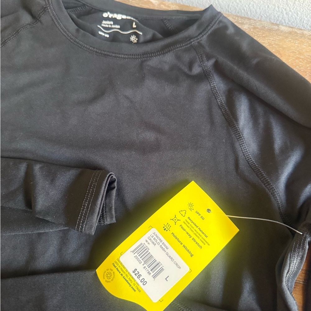 O’Rageous kids swim shirt/rash guard UPF 50.